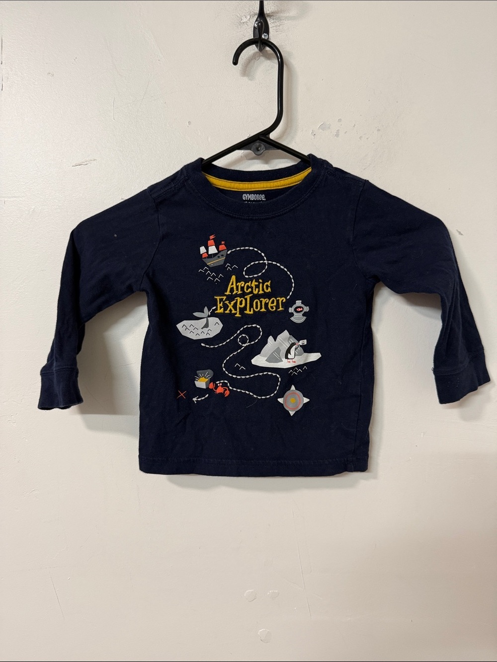 Gymboree Navy 'Arctic Explorer' Long Sleeve Tee